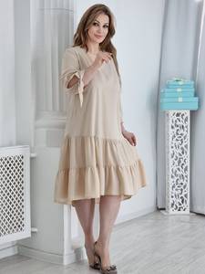Платье короткое с коротким рукавом А81885